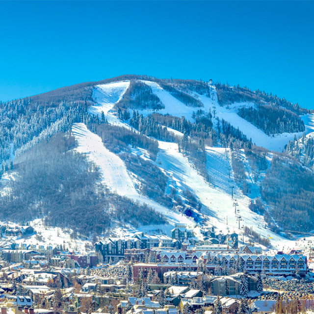 Park City, Utah, in winter